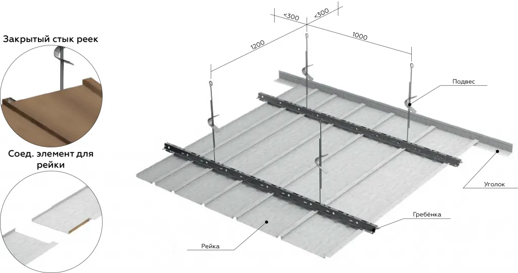 Немецкий дизайн с закрытыми стыками