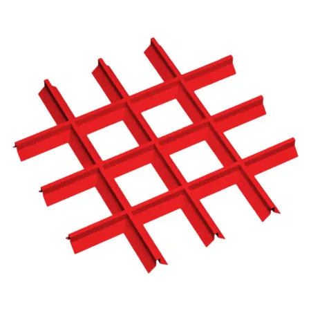 Грильято Пирамидальный ячейка 150х150мм, окраска по RAL, высота 42.5 мм, ширина 10 мм