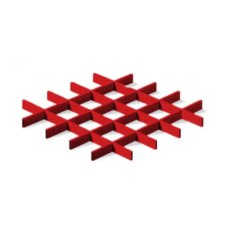 Грильято ячейка 120x120, высота 30 мм, ширина 5 мм, окраска по RAL