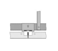 Подвесной потолок Армстронг V-Clip F Plain белый 600x600х40мм (фаска 3 мм)