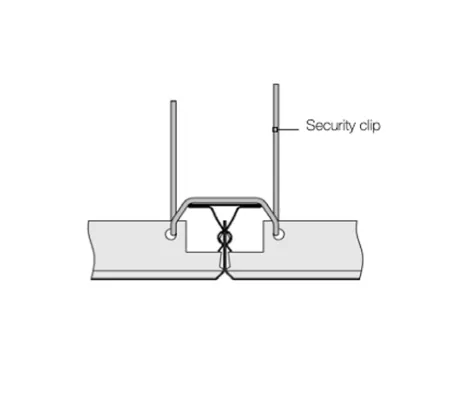 Подвесной потолок Армстронг V-Clip F Plain белый 600x600х40мм (фаска 3 мм)