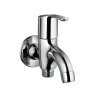 Двухходовой кран с фланцем Essco Cosmo COS-CHR-103041 Хром