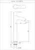 Кран для раковины Essco Cosmo COS-CHR-103021M Хром