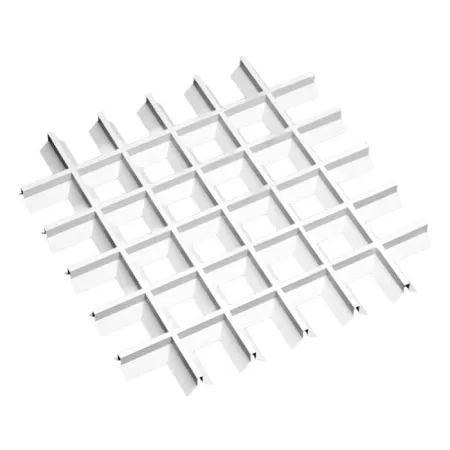 Грильято Пирамидальный ячейка 100х100мм, суперхром, высота 35 мм, ширина 10 мм