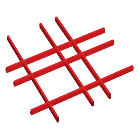 Грильято Нестандартная ячейка Модель 5 ячейка 200х100мм, окраска по RAL, высота 40 мм, ширина 10 мм