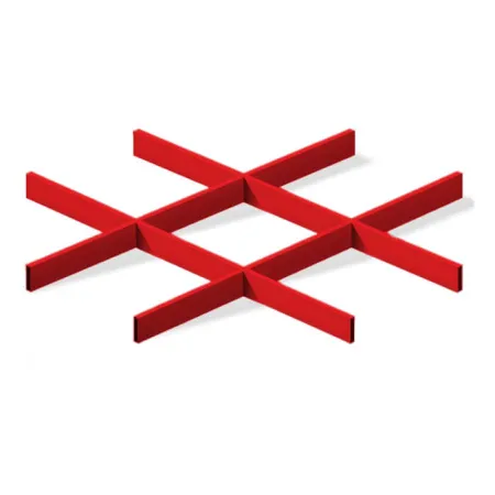 Грильято ячейка 200x200, высота 30 мм, ширина 5 мм, окраска по RAL