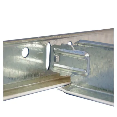 Подвесная система Албес Т15 рейка несущая 15/38 высота профиля 38мм, длина 3700мм, металлик