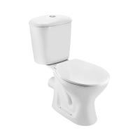 Унитаз напольный Essco Elements ECS-WHT-751P180SPPZ Белый с бочком