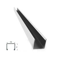 Угол пристенный РПП RPP-18 18.6х15х3000мм, белый матовый