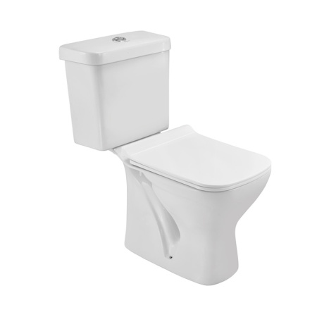Унитаз напольный Essco Aspire AIS-WHT-101751S220SPPSMZ Белый с бачком