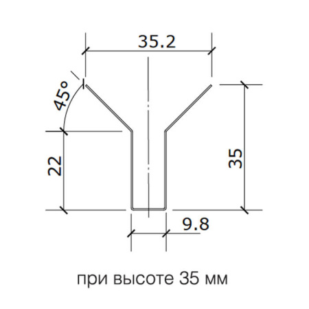 Грильято Пирамидальный ячейка 120х120мм, металлик матовый, высота 35 мм, ширина 10 мм
