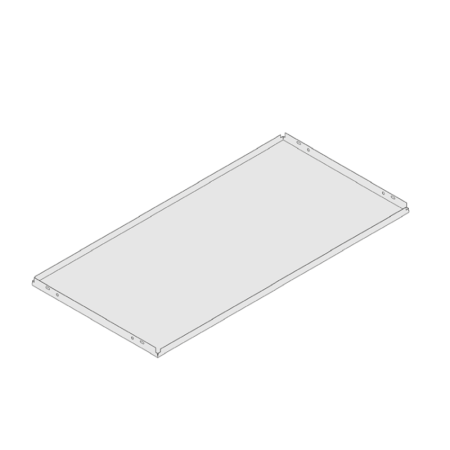 Подвесной потолок Армстронг V-Clip Plain белый 1200x300х40мм перфорация Rg1504 с флисом